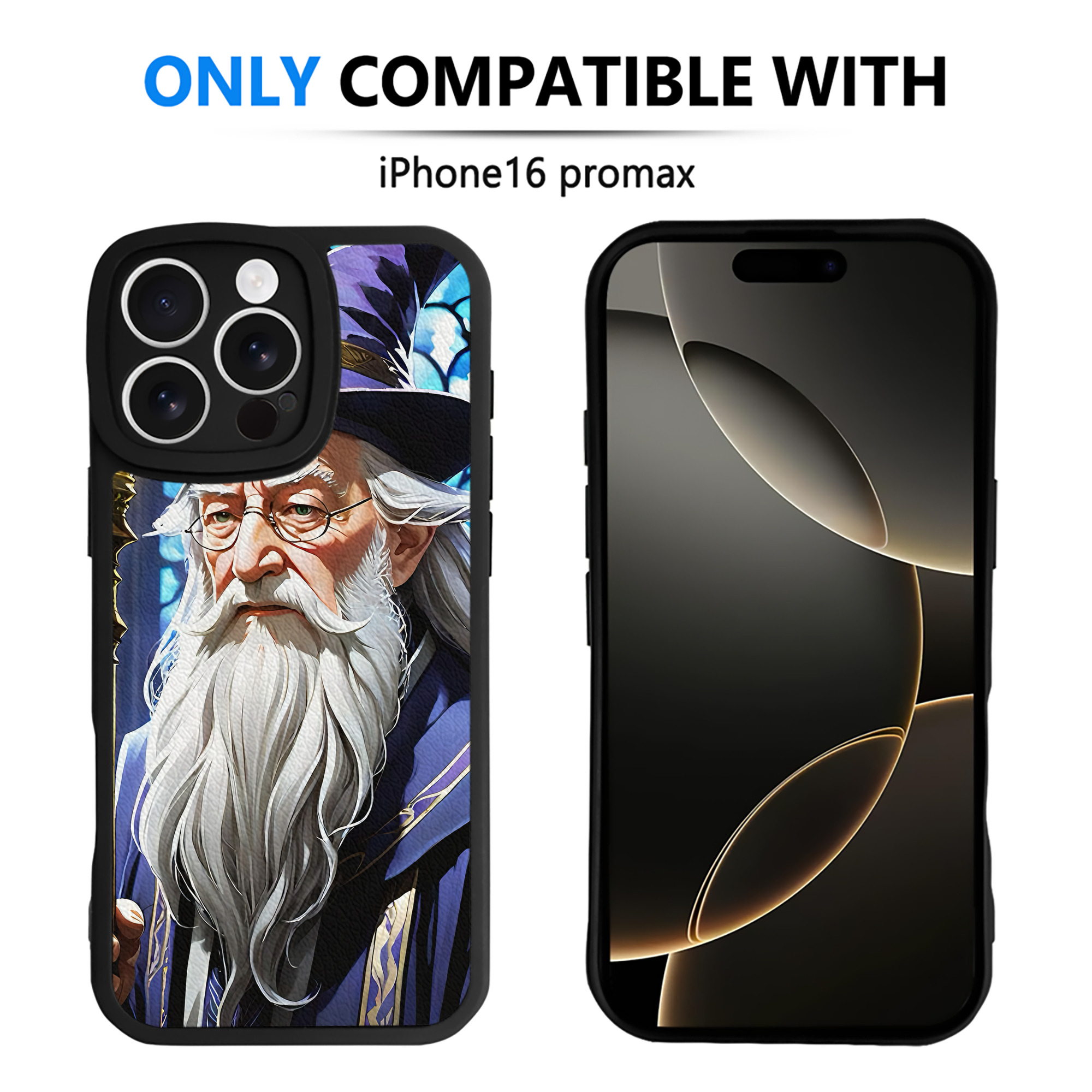 （画像用） Harry Potter ハリー・ポッターシリーズ 【iPhone 16シリーズ対応】シリコンスマホケース（レザー調） 材質：シリコン